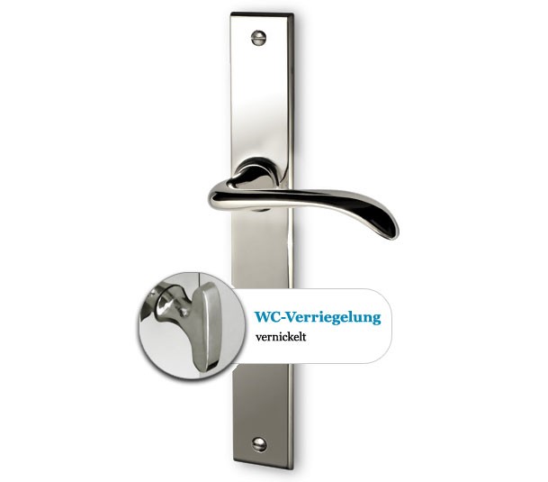 Denebola WC Hochglanz vernickelt